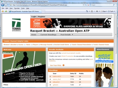 Tennis Channel Bracketology Screenshot